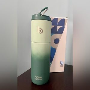 Bottle Bottle stainless steel insulated double wall bottle with straw/lid 24 oz